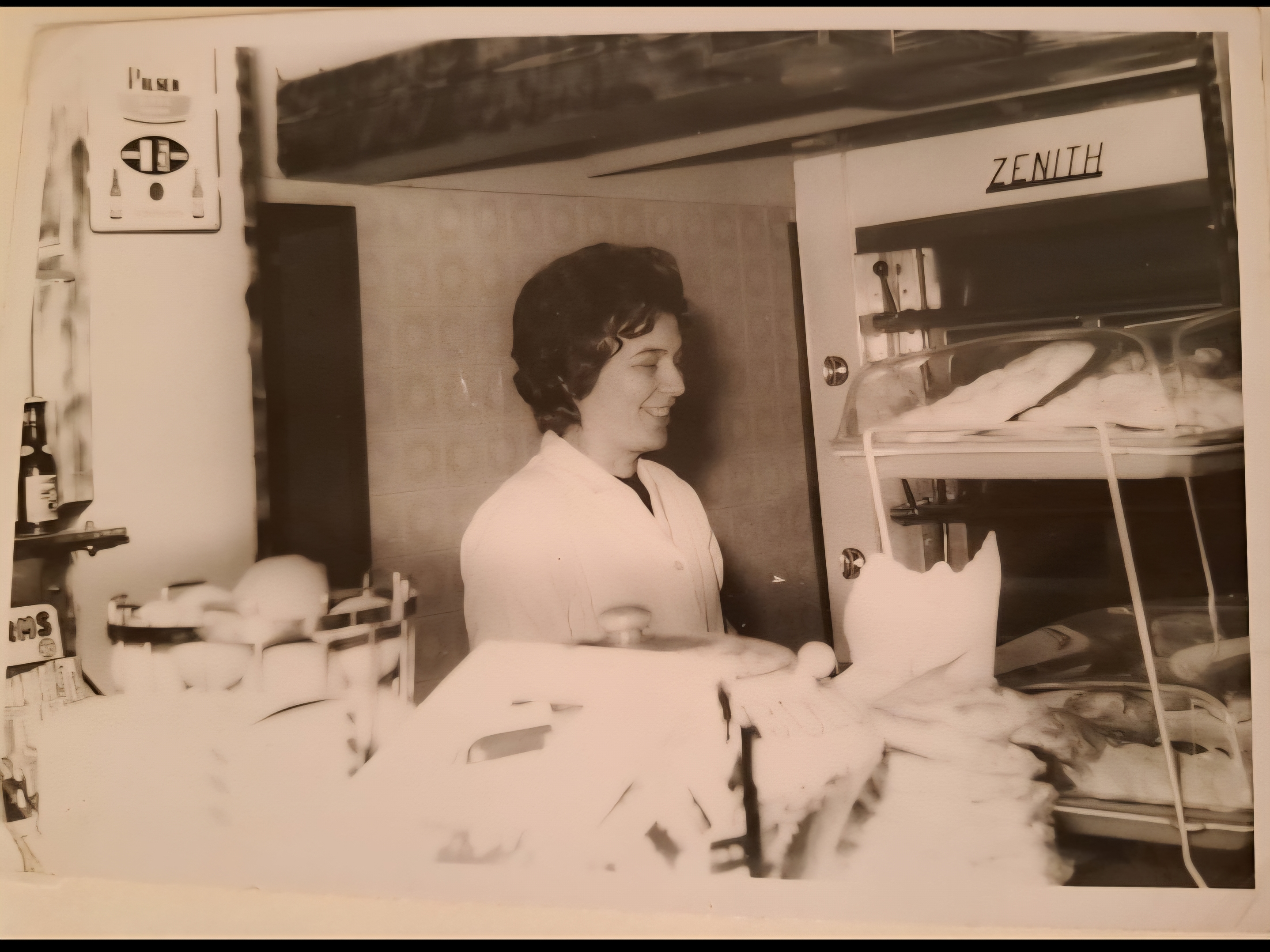 Nonna Franca con il forno Zenith